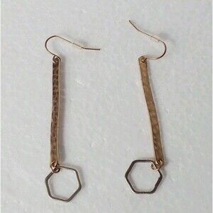 Long‎ Hook With Round Accent Earrings Selling Is Non-verified Unique Design